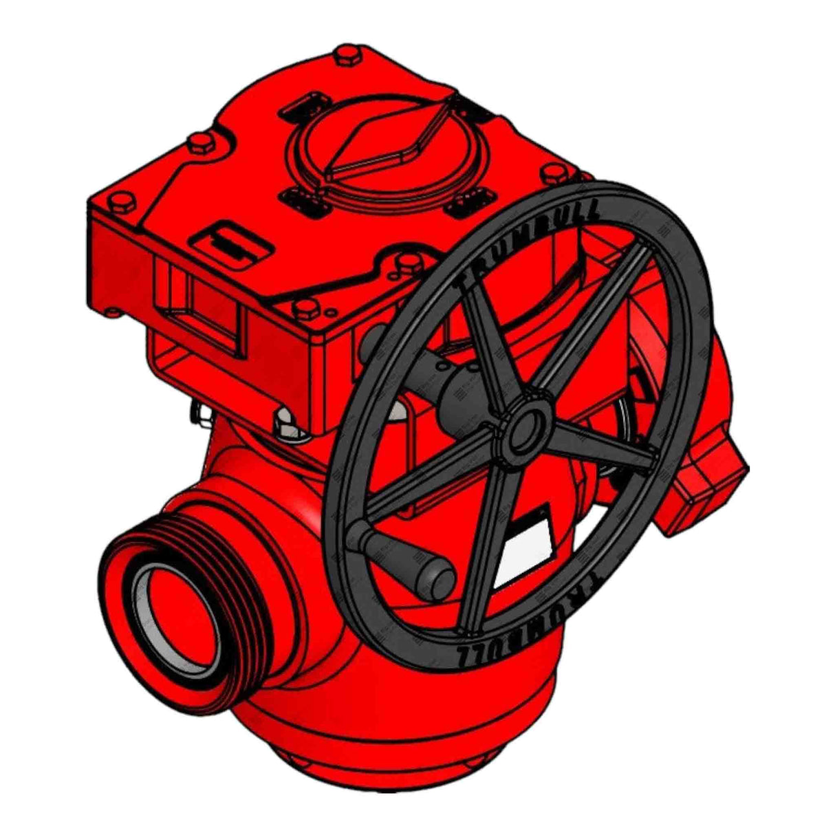 Plug Valve, Gear Op, LT, 3" 1502 MxF, 15000 psi, STD Service