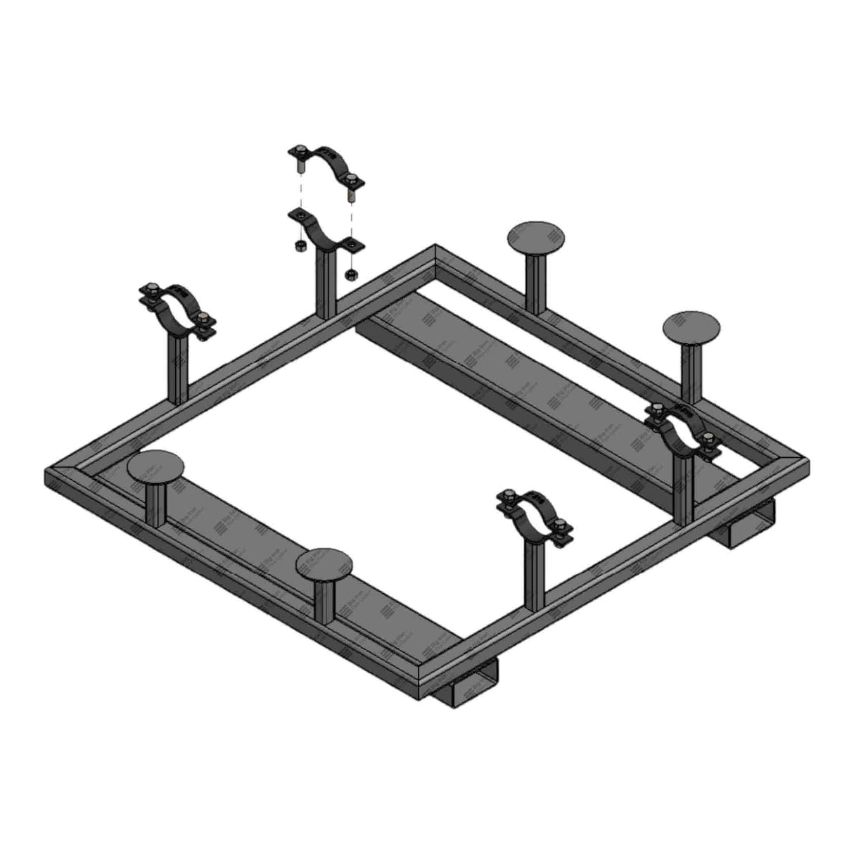 Skid, Manifold, Frame, MANDC0401